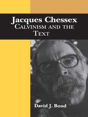 cover image of Jacques Chessex